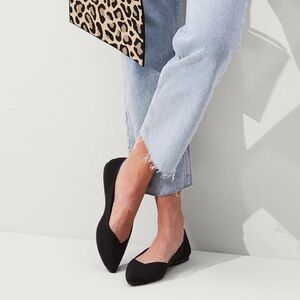 Rothy’s Women’s The Point Solid Black Flats | Size US 8.5
